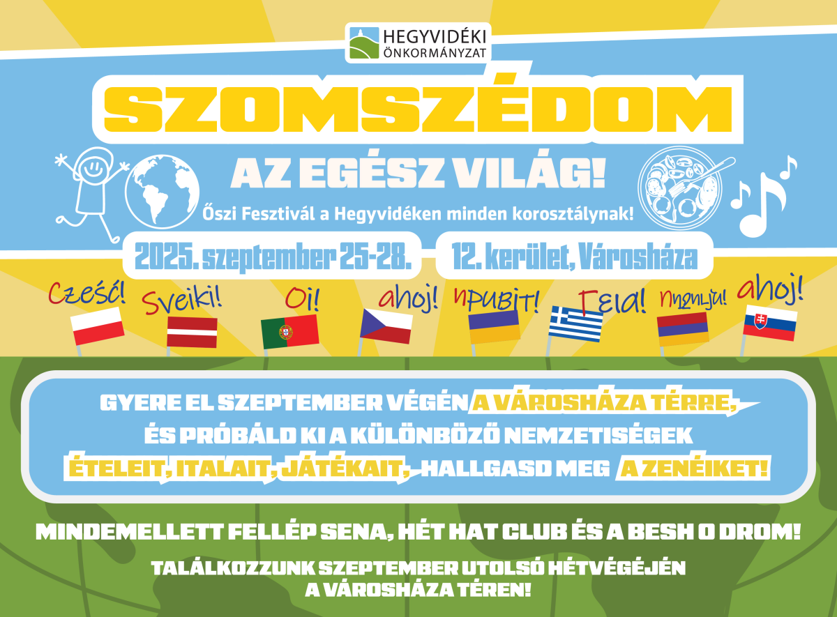 Szomszédom az egész világ! | Őszi fesztivál