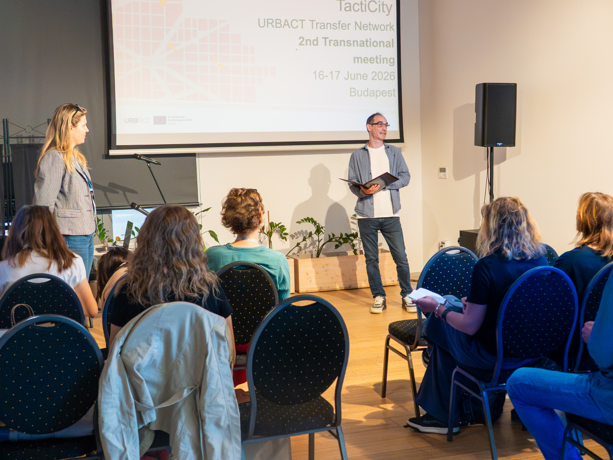 Nemzetközi partner-találkozó az Urbact Tacticity projekt keretében